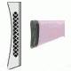 Pachmayr Trap Recoil Pads T550, Black w/ White Line - Medium, 1.1 Thick, 00813