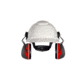 Peltor Cap-Mount Earmuffs, Black/Red, 10 EA/Case, One Size Fits Most XA007707905