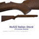 Poly Technologies Ns522 .22lr ITALIAN Stock Assembly, Black, 800-001