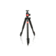 Predator Tactics DeadEye Rifle Tripod System, Matte Black/Red Aluminum Finish, 97506