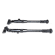 Presma Precision Height Adjustable Bipod Legs, for Keymod Slot Systems, Black, BPKM09