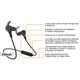 Pro Ears Stealth Bluetooth Elite Hearing Protection, Black, PEEBBLKE