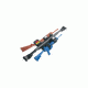 PRO-CLAMP GUN RACK MOSS 590/M4