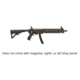 Pro Mag Archangel 556 Conversion Stock for Ruger 10/22 w/Extended Length Monolithic Rail Forend, Black Polymer, AA556R-EX