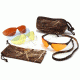Ducks Unlimited Rendezvous Shooting Glasses - Black Frame, Amber, Bronze, Blue, and Clear Lenses 