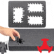 RAGAR 17.75in x 12.5in XP Crosslinked Foam Insert, Charcoal Gray, Medium, RG00002-XP