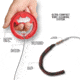 Real Avid Bore Boss Smart Bore Cleaner, .30cal/.308cal/7.62mm, AVBB308