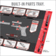 Real Avid Smart Mat for Glock W/ Parts Keeper/magnetic Neoprene