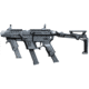 Recover Tactical P-IXMG PG9 SR20 Metal Front Guard Folding Brace, Black, 0, PIXPMG-FBR-01