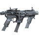 Recover Tactical P-IX+MG PG9 SR20 Metal Front Guard Folding Stock, Black, PIXPMGFST01