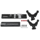 RokStad 2-Point TPM Shooting Gun Rest, Black, RSGR-12