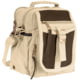 Rothco Canvas &amp; Leather Travel Shoulder Bag, Khaki, 28360-Khaki