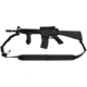 Rothco Laser Cut MOLLE 2-Point Padded Rifle Sling, Black, 4676-Black