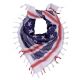 Rothco Stars and Stripes Shemagh Tactical Desert Scarf, Red/White/Blue, One Size, 88550-RedWhiteBlue-OneSize