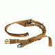 Rothco Tactical Single Point Sling, Coyote Brown, 4068-CoyoteBrown