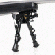 Rudolph Optics 6in.-9in. Black Aluminum Swivel Pivot Bipod, Black 6009880275144
