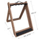 Rush Creek Creations 10 Deer Camp Gun Rack, Brown, 20 x 27 x 28, 37-0119