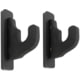 Rush Creek Creations 2-Piece Padded Gun Display Wall Hooks, Black, 38-5073