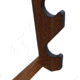 Rush Creek Creations 3 Gun Wall Rack, Dark Walnut, 38-4041
