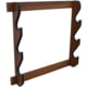 Rush Creek Creations 3 Gun Wall Rack, Dark Walnut, 38-4041