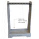 Rush Creek Creations 8 Gun Floor Rack, Barn Wood, 38-4058