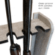 Rush Creek Creations 8 Gun Floor Rack, Barn Wood, 38-4058