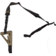 S2Delta Pig Tail Rifle Sling, Fast Adjustment, Black, MRS2P-USA-BLK-PT