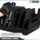 Savior Equipment 12-Slot Pistol Rack, Black, RK-HAND-XTWELVE-BK