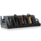 Savior Equipment 12 Slot Pistol Rack, Grey, 7in H x 25in L x 9.5in D, RK-HAND-XTWELVE-GS
