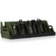 Savior Equipment 12 Slot Pistol Rack, OD Green, 7in H x 25in L x 9.5in D, RK-HAND-XTWELVE-OG