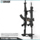 Savior Equipment 3-Slot Adjustable Wall Rack, Gray, RK-WALL-ADX3-GS