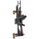 Savior Equipment 3-Slot Angle Adjustable Rafle Wall Rack, RAL 8000 Tan, 12in W x 3.5in H x 8.5in D, RK-WALL-ADX3-TN