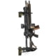 Savior Equipment 3-Slot Angle Adjustable Rafle Wall Rack, OD Green, 12in W x 3.5in H x 8.5in D, OD Green, Top: 12in W x 3.5in H x 8.5in D ; Bottom: 12.5in W, RK-WALL-ADX3-OG