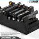 Savior Equipment 6 Slot Pistol Rack, Black, 12.5 x 7 x 9.5, RK-HAND-XSIX-BK