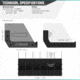 Savior Equipment 6 Slot Pistol Rack, Black, 12.5 x 7 x 9.5, RK-HAND-XSIX-BK