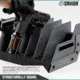 Savior Equipment 6 Slot Pistol Rack, Gray, 12.5 x 7 x 9.5, RK-HAND-XSIX-GS
