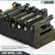Savior Equipment 6 Slot Pistol Rack, OD Green, 12.5 x 7 x 9.5, RK-HAND-XSIX-OG