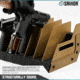 Savior Equipment 6 Slot Pistol Rack, RAL 8000 Tan, 12.5 x 7 x 9.5, RK-HAND-XSIX-TN