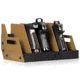 Savior Equipment 6 Slot Pistol Rack, RAL 8000 Tan, 12.5 x 7 x 9.5, RK-HAND-XSIX-TN