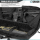 Savior Equipment American Classic Shorty Double Rifle Case, 28in, Black, RB-2812DG-V1-BK