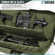 Savior Equipment American Classic Shorty Double Rifle Case, 32in, OD Green, RB-3212DG-V1-OG