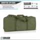Savior Equipment American Classic Shorty Double Rifle Case, 32in, OD Green, RB-3212DG-V1-OG