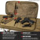 Savior Equipment American Classic Double Rifle Case, 42in, Dark FDE, RB-4212DG-V1-TN