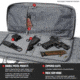 Savior Equipment American Classic Double Rifle Case, 42in, Gray, RB-4212DG-V1-GS