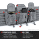 Savior Equipment American Classic Double Rifle Case, 42in, Gray, RB-4212DG-V1-GS