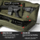 Savior Equipment American Classic Double Rifle Case, 42in, OD Green, RB-4212DG-V1-OG