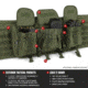 Savior Equipment American Classic Double Rifle Case, 42in, OD Green, RB-4212DG-V1-OG