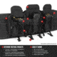 Savior Equipment American Classic Double Rifle Case, 46in, Black, RB-4612DG-V1-BK
