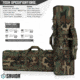 Savior Equipment American Classic Double Rifle Case, M81 Woodland, 41in L x 12in H, RB-4212DG-V1-M81