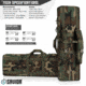 Savior Equipment American Classic Double Rifle Case, M81 Woodland, 54in L x 12in H, RB-5512DG-V1-M81